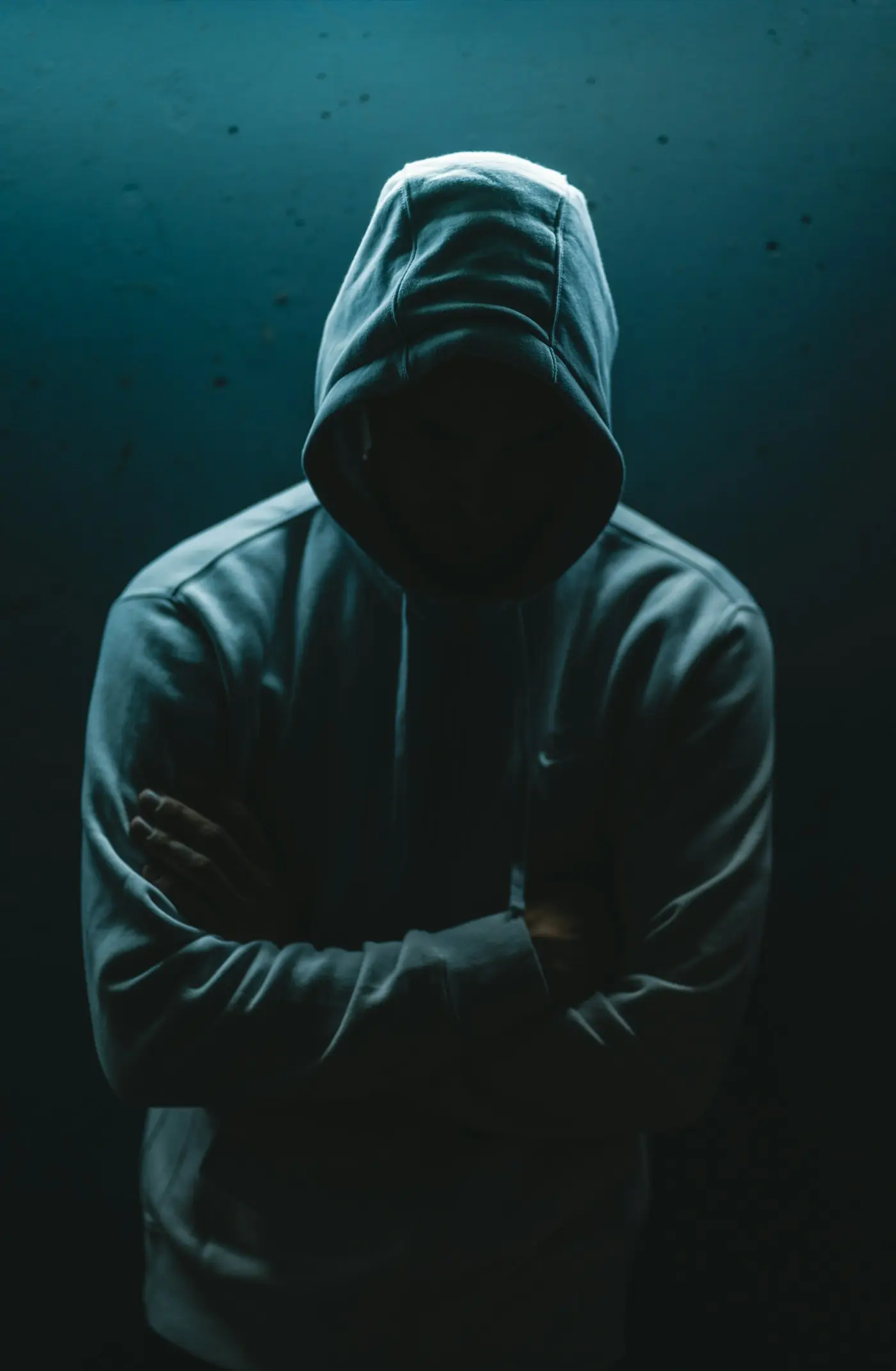 A streetwear hoodie on a model